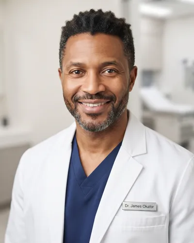 Portrait of Dr. James Okafor